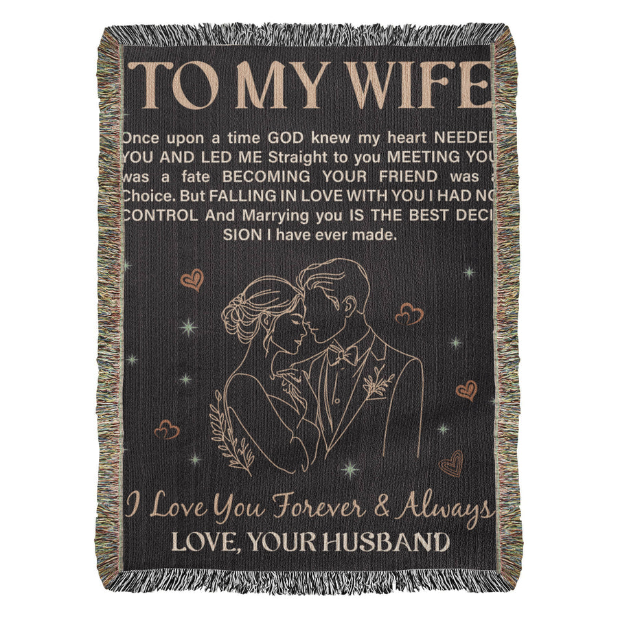 To My Wife - Heirloom Blanket